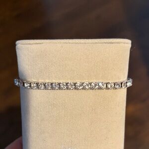 Touchstone Crystal Silver Bracelet